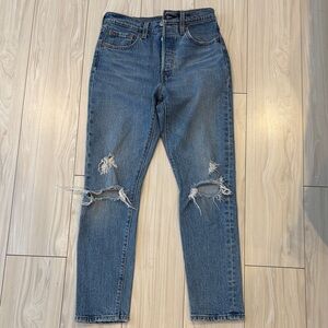 Levi's Classic Blue Denim Jeans